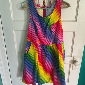 Two retrolicious skater tank dresses